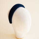 HEADBAND velvet navy